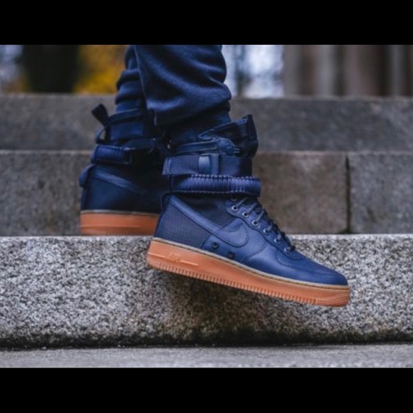 nike sf air force 1 high top sneakers